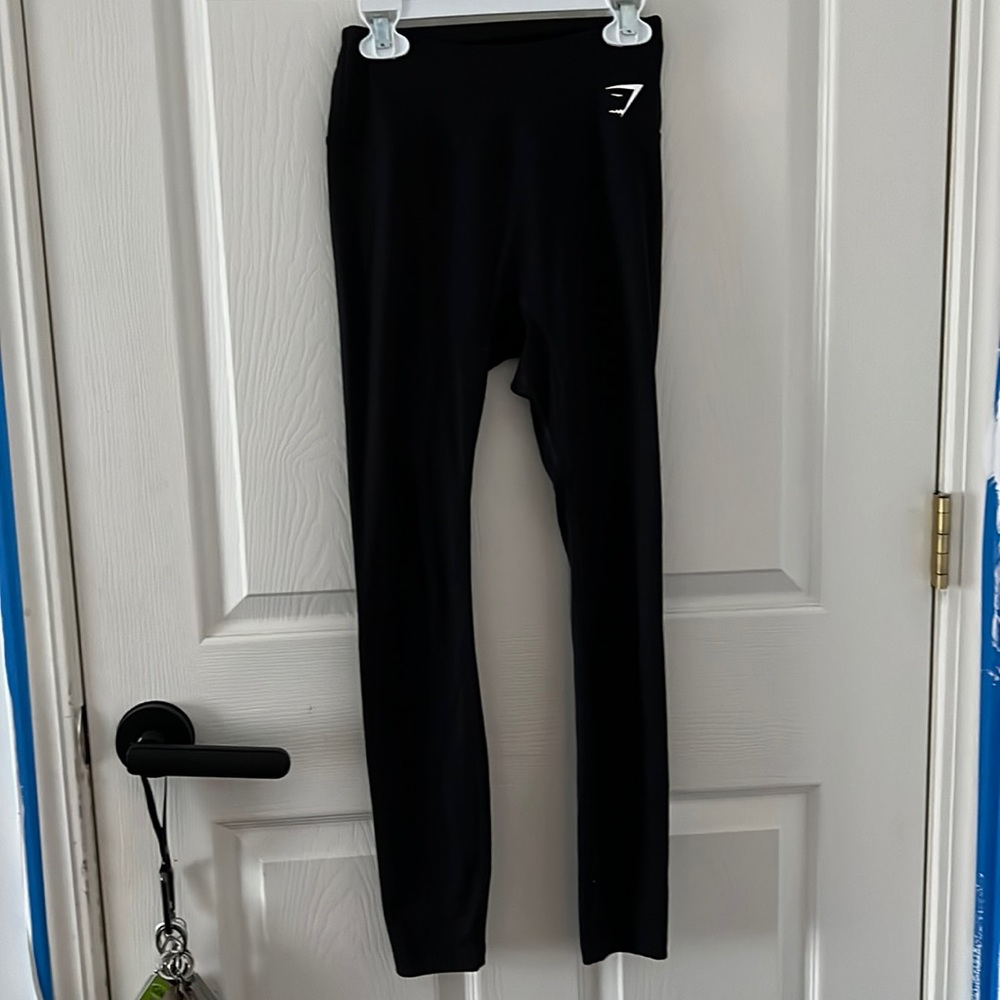 gymshark training leggings, size: small, color: black